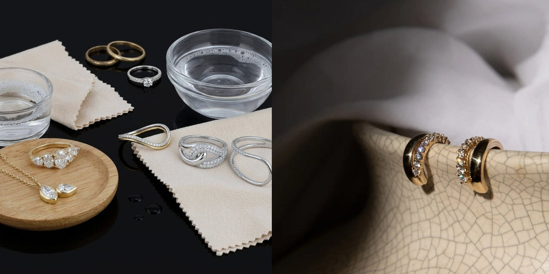 How to Care for Your Gold and Silver Jewelry at Home (Complete Guide)