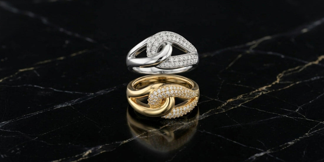 Silver vs White Gold — What's the Difference for Rings and Jewelry?