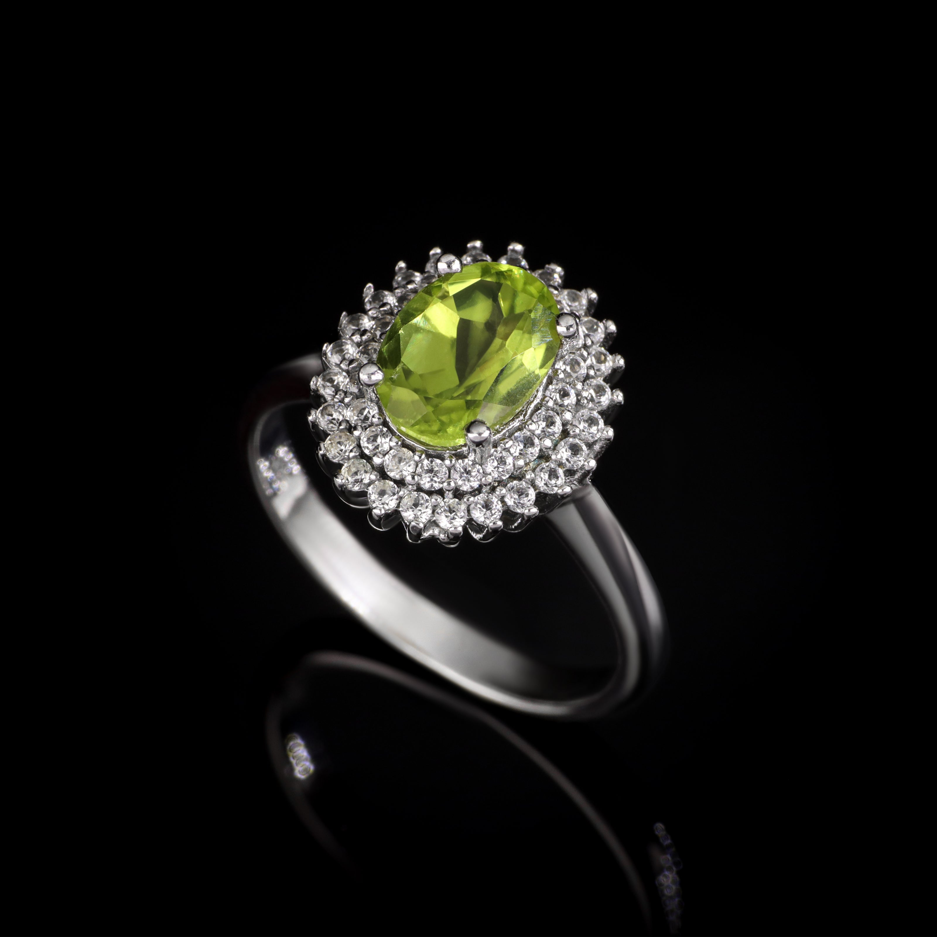 Alina Engagement Ring in 14k solid gold, handcrafted in Armenia by Nayiri Jewelry