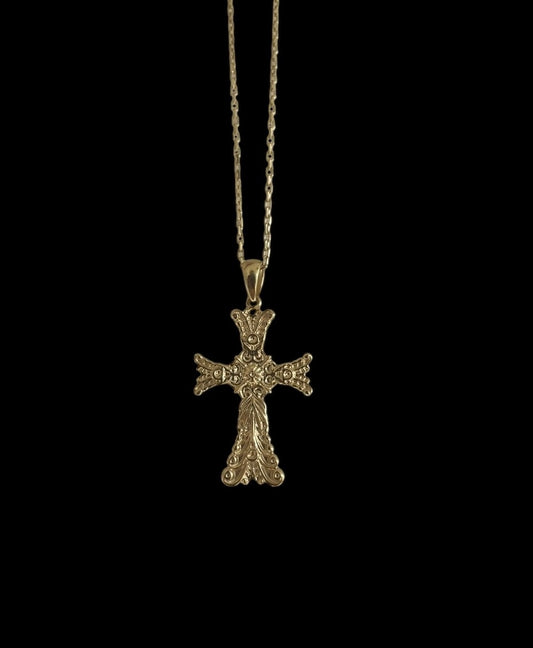 Armenian Cross Necklace Small